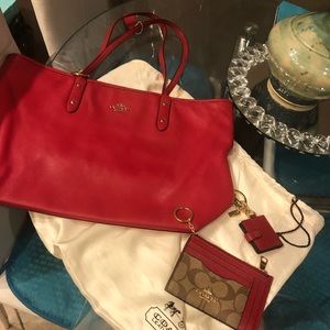 Coach 3pc set authentic